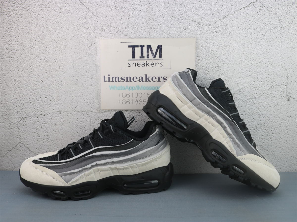 GX Batch Nike Air Max 95 Comme des Garcons Black Grey CU8406-101